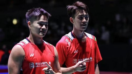 日本羽毛球公开赛：中国队梁伟铿/王昶夺得男双冠军